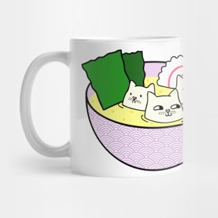 Tofu Cats in Miso Mug